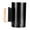 Black, variant on OIUR Charcoal Chimneys Starter Extra Large Capacity Small Chimneys with Wooden Handle for Charcoal Grill And BBQ