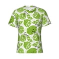 thumbnail image 3 of Naloa Green Various Lemons Men's T-Shirt Sport T-shirt Men's Basic Tee Casual Men's Shirt, Round Neck, Short Sleeves - X-Large, 3 of 5