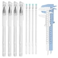 thumbnail image 1 of Kit de Mapeo de Cejas, Herramientas para Marcar la Posición del Maquillaje de Cejas, Labios y Piel., 1 of 5