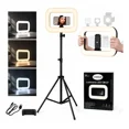 thumbnail image 1 of Panel de Luz LED Rectangular Recargable con Tripié 2.1 m Soporte Celular 20 W, 1 of 8