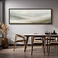 thumbnail image 6 of Large Framed Canvas Wall Art Minimalist Abstract Landscape Print for Living Room Decoration - 60"x20" Black Frame, 6 of 6