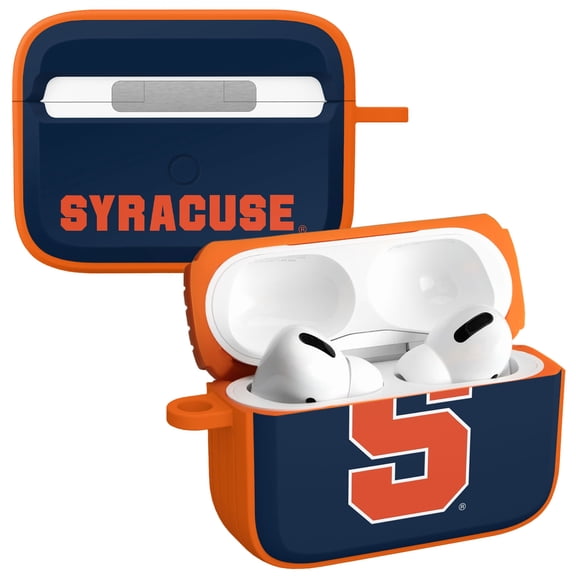 Syracuse Orange HDX Case Cover Compatible with Apple AirPods Pro 1 & 2 Battery Case (Classic) by Affinity Bands