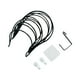 thumbnail image 4 of Soporte para Sombrero Macarena 5 uds Montaje en Pared Negro, 4 of 8