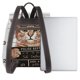 thumbnail image 3 of Easygdp Cat Holding Mugshot Sign Mochila de Cuero para Mujeres, Bolso de Hombro, Bolsos de Mano de Moda para Trabajo y Viajes, 3 of 4