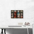 thumbnail image 2 of ARTCANVAS Church Windows Home decor Canvas Art Print - Size: 18" x 12" (0.75" Deep), 2 of 9