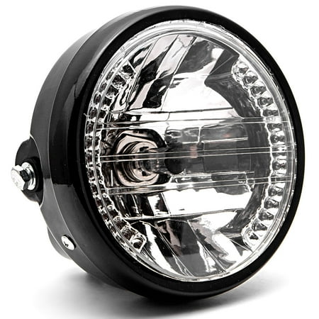 Krator 675 Black Headlight Turn Signals Led H4 Bulb For Honda