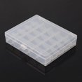 thumbnail image 4 of 3pcs Empty Bobbins Case Organizer 25-Grids Sewing Machine Bobbin Clear Box Storage Container Craft Storage Box Drawer (Empty Case Only), 4 of 4