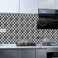 thumbnail image 4 of 10pc Peel And Stick Ceramic Tile Paste 3D Lattice Ceramic Tile Paste DIY Waterproof Self Adhesive Wall Sticker, 4 of 8