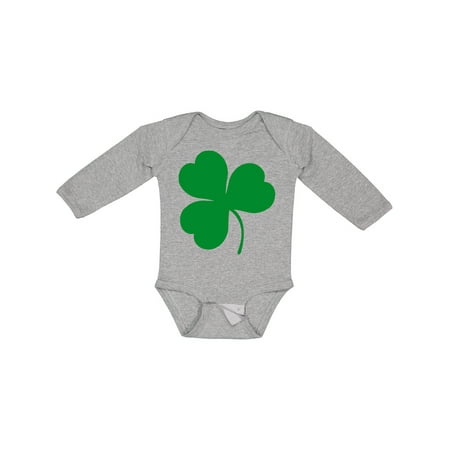 

Inktastic Irish Green Shamrock Gift Baby Boy or Baby Girl Long Sleeve Bodysuit