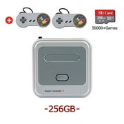 Puloru Super Console X Video Game, Console with Wired/Wireless Controller