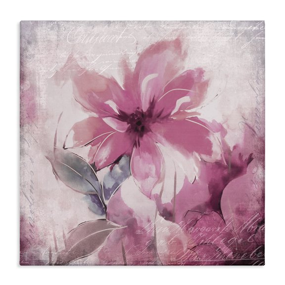 Stupell Industries Cottage Vintage Pink Florals Canvas Art, 30 x 30, by Andrea Haase
