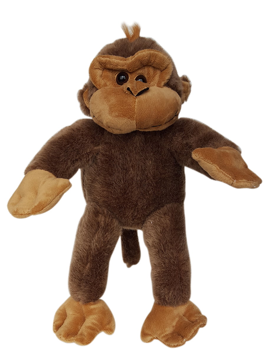 Details about   Build A Bear Monkey Chimp Brown 18"  Big Smile Soft & Clean 