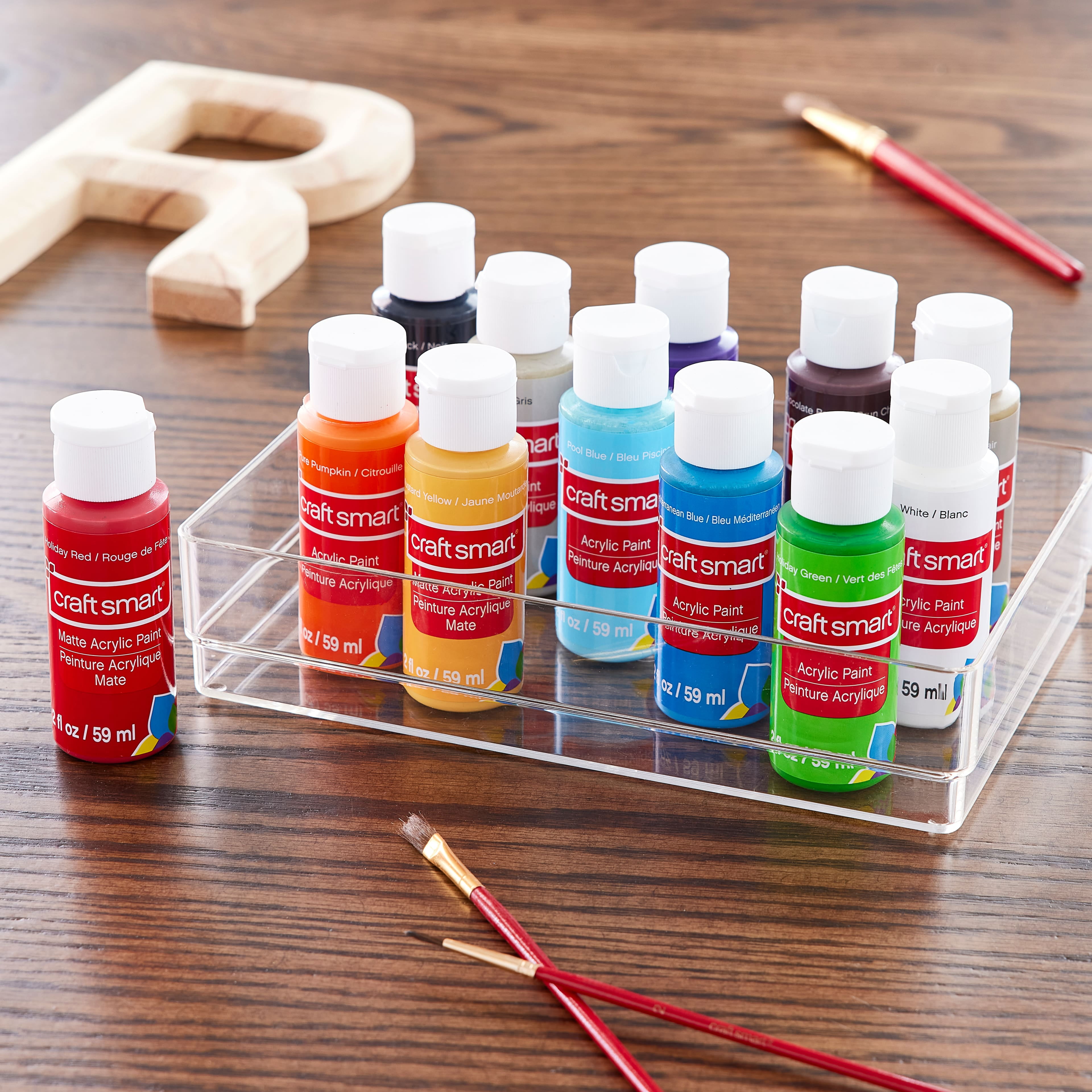 Craft Smart Matte Acrylic Paint Value Set, 12 Packs: 12 ct. (144 total)