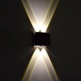 thumbnail image 1 of Lámpara de pared LED Colco impermeable para interiores y exteriores luz cálida negra Aplique de pared, 1 of 8
