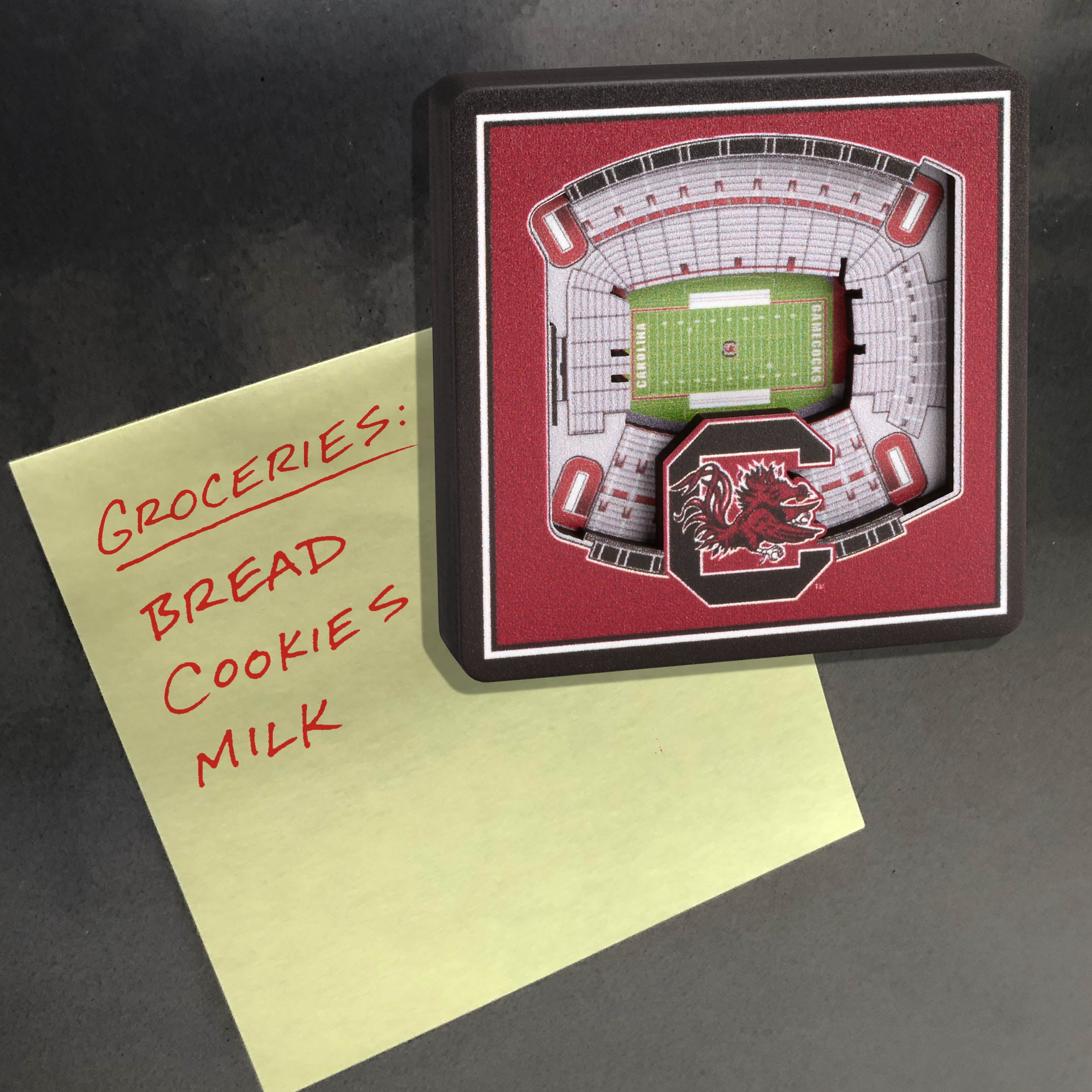 YouTheFan NCAA South Carolina Gamecocks 3D StadiumView Magnet