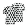 thumbnail image 3 of Daiia Soccer Mens Baseball Jersey Button Down Shirts Short Sleeve Sports Uniforms-Large, 3 of 9