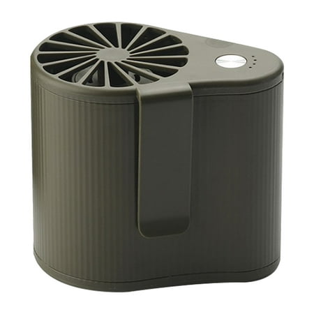 

Gaiseeis Portable Mini Fan 3 Speed Fans USB Rechargeable Desk Outside Travel Gray