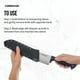 thumbnail image 5 of Cuchillo Farberware Edgekeeper Santoku de acero al carbono de 18 cm, 5 of 7