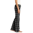 thumbnail image 3 of District Adult Female Women Checks Flannel Plaid Pant Black 4X-Large, 3 of 6