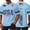 1#Light Blue, variant on USA Shirt Men 4th of July Soccer - 250 Years of Freedom V Neck Soccer Jersey, Moisture Wicking for Summer, 4th of July Hiking, Gym,White M