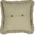 thumbnail image 6 of VHC Brands 34626 Classic Country Farmhouse Pillows & Throws-Prairie Winds Red Patchwork 18" x 18", 6 of 6
