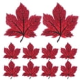 thumbnail image 1 of 10pcs Iron On Patches Maple Leaf Embroidered Appliques Maple Leaf Patches for Clothes, 1 of 8
