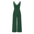 thumbnail image 4 of Utoimkio Baggy Tank Jumpsuits for Women Summer Bib Overalls Plus Size Sleeveless Rompers Playsuits with Pockets, 4 of 9