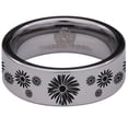 thumbnail image 2 of Daisy Tungsten Carbide Ring, 2 of 9