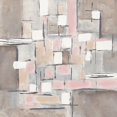 thumbnail image 2 of Pattinian, Merri 20x20 Gold Ornate Wood Framed with Double Matting Museum Art Print Titled - Blush Levels I, 2 of 4