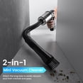 thumbnail image 3 of FOUKUS 200000RPM Electric Compressed Air Duster: 2-in-1 Blower and Vacuum, Powerful Mini Blower, 10000mAh Cordless Air Duster, 3 of 8