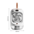 thumbnail image 6 of Joernso Air Cooler Fan Multifunctional Head Shaking USB Charging 3 Levels Adjustable Portable Humidifier for Home, 6 of 8