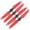 red + white edge, variant on 4pcs Propellers for DJI Spark Drone 4730F Folding Props Blades Spare Parts Replacement Accessory CW CCW,Quick Release Wing