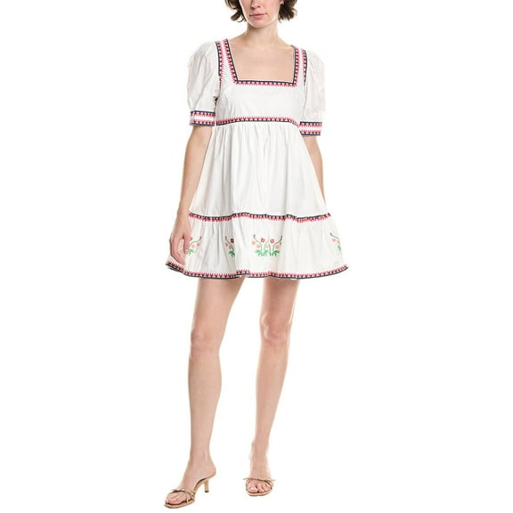 Endless Rose womens  Poplin Mini Dress, xs, White