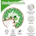 thumbnail image 4 of St. Patrick''s Day Tree Skirt 30" Green Clover Shamrock Christmas Tree Skirt St Patrick Tree Mat for Holiday Party Decoration Home Indoor Outdoor, 4 of 6