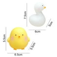 thumbnail image 5 of Mosey Night Lamp Adorable Appearance Rechargeable Soft Lighting Flicker Free Eye Protection Decorative Vinyl Cartoon Chick LED Bedside Lamp Room Decor Bedroom Supplies, 5 of 7