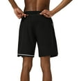 thumbnail image 3 of Jjayotai George Shorts Men, Men's Long Basketball Shorts with Zipper Pocket, Quick Dry Gym Shorts, Lightweight Mesh Athletic Shorts for Men, 3 of 3