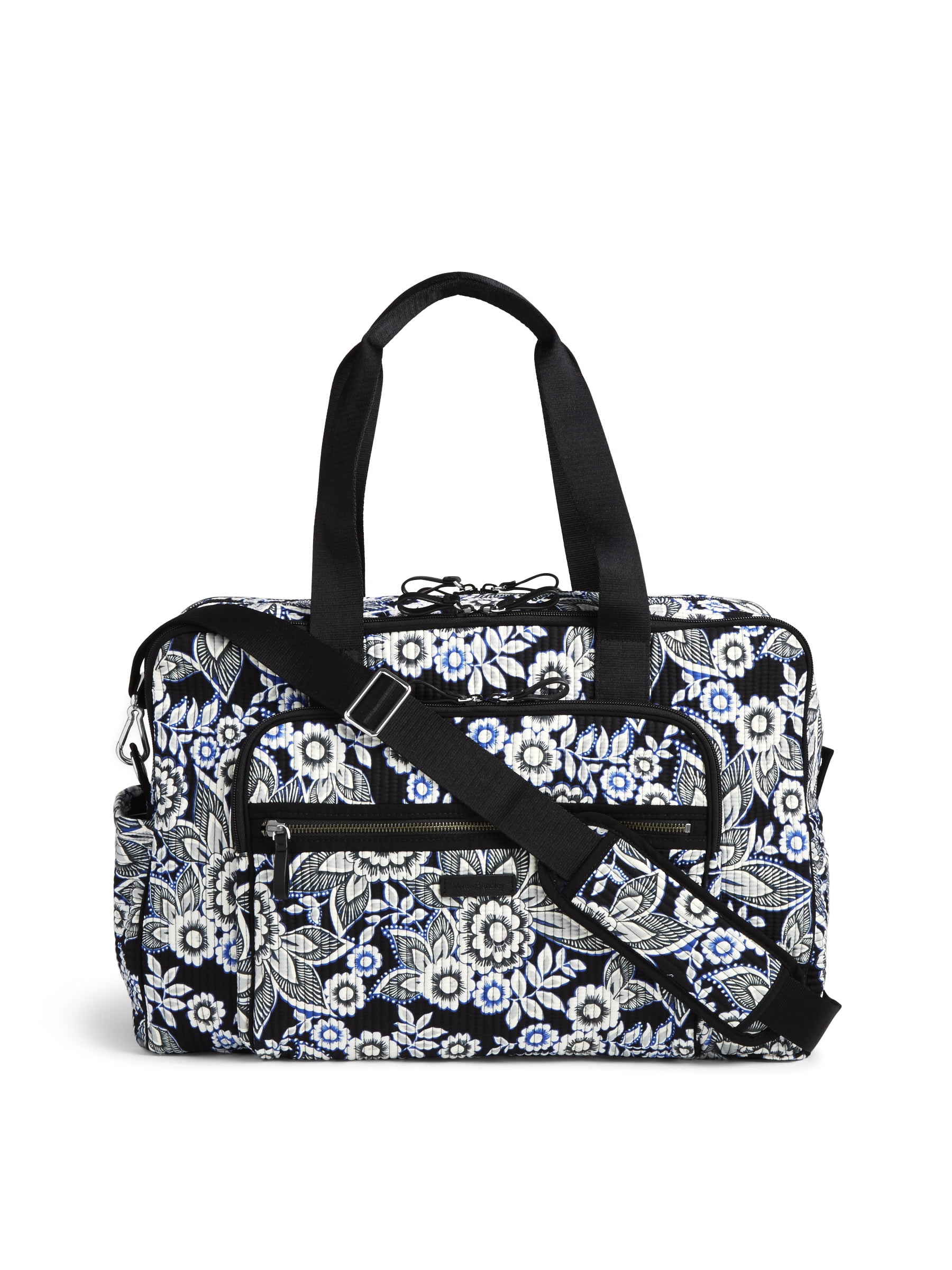 vera bradley iconic deluxe weekender travel bag