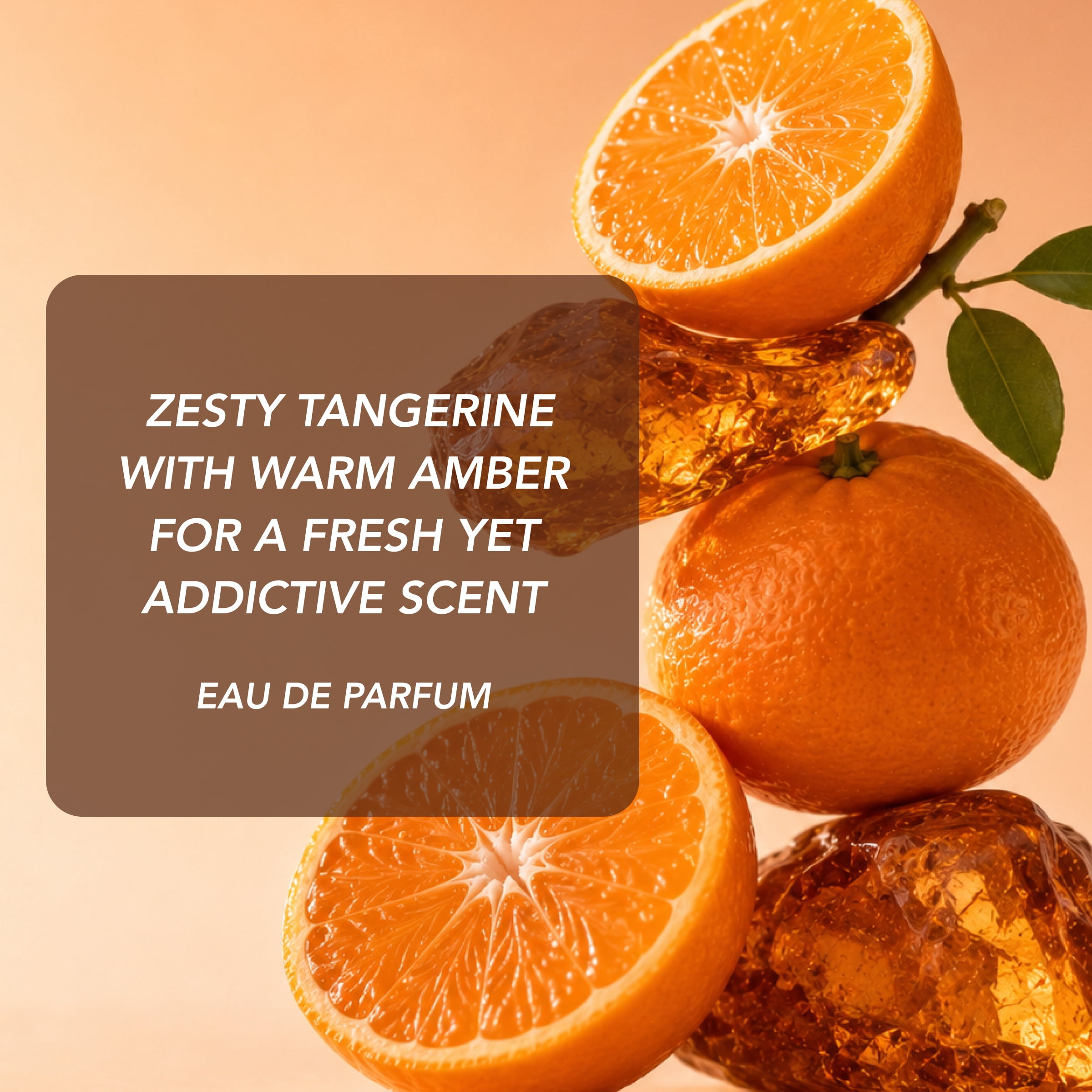HOLLER Tangerine Tease Tangerine & Amber Eau De Parfum, 1.69 fl oz