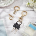 thumbnail image 4 of 2pcs Tibetan S Key Loop Hook with D Ring Detachable Keychain DIY Brass D Ring Anchor Shackle Keychain Carabiner DIY, 4 of 5
