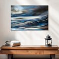 thumbnail image 2 of Elephant Stock Moon Water Wall Art - Horizontal Canvas Wall Art - Living Room Wall Decor - Abstract Canvas - Gray And Blue Decor By Ursula Abresch - 24" x 16", 2 of 4