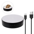 thumbnail image 1 of Labymos 360 Degree Electric Rotating Turntable Display Stand for Photography Video Shooting Props Jewelry Display, 1 of 8