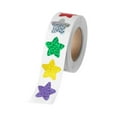 thumbnail image 2 of Pegatinas de estrellas con purpurina, 500 piezas, portátiles, 8 colores, pegatinas para álbumes de recortes, suministros de planificación para, 2 of 9