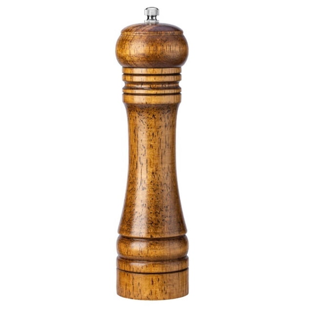 Cipaher Molinillo de Pimienta 20cm Molinillo de Sal Marina Molinillo de Pimienta de Madera