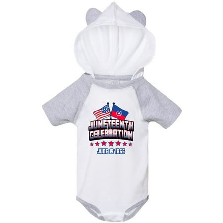 

Inktastic Juneteenth Celebration with Flags Gift Baby Boy or Baby Girl Bodysuit