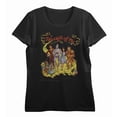 thumbnail image 4 of Wizard Of Oz Yellow Brick Road Vintage Shot Women's Black Crew Neck Short Sleeve Crop Tee-XS, 4 of 5