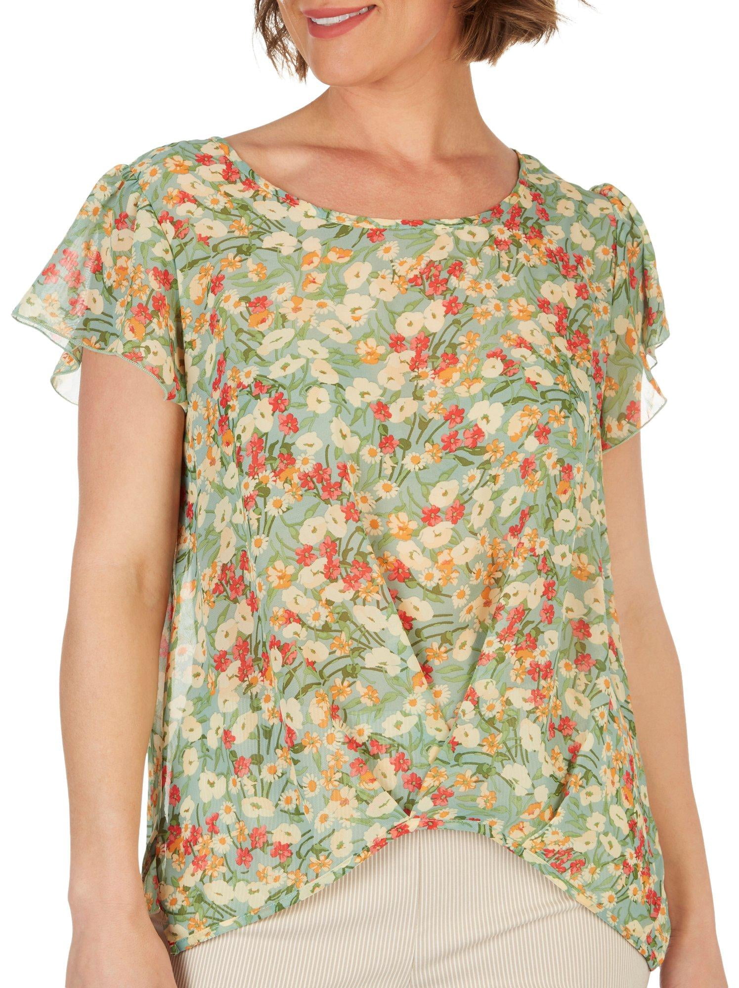 Cha Cha Vente Womens Hilo Floral Short 