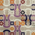 thumbnail image 1 of oneOone Velvet Tan Fabric Geometric Sewing Fabric By The Yard Printed Diy Clothing Sewing Supplies 58 Inch Wide-AE, 1 of 7