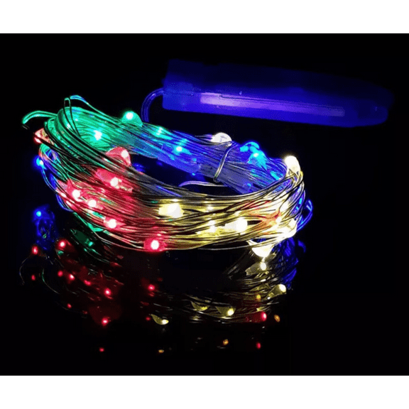 Perfect Holiday 20 LED String Fairy Light w/ battery - Multicolor