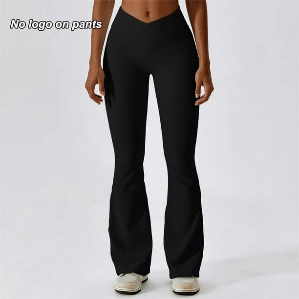 Bell bottom yoga pants walmart online