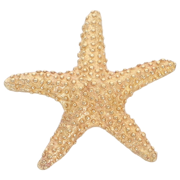 FOMIYES Golden Brass Retro Drawer Pull Handle with Coastal Ocean Theme